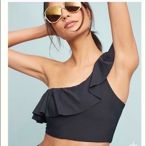NWOT Anthropologie ruffle one shoulder